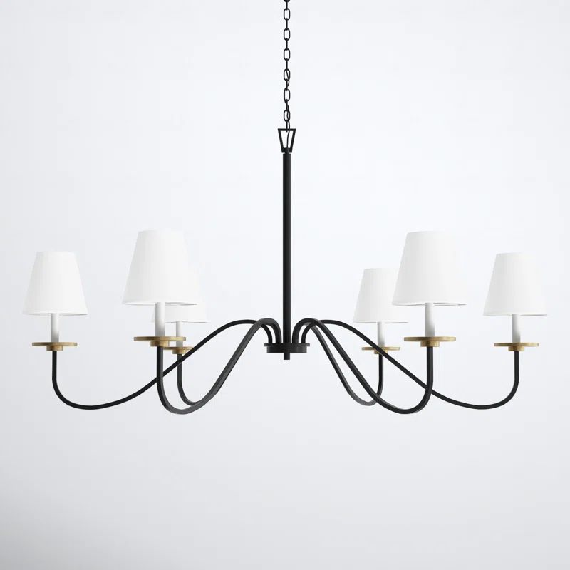 Cloverdale 6 - Light Dimmable Classic / Traditional Chandelier | Wayfair North America