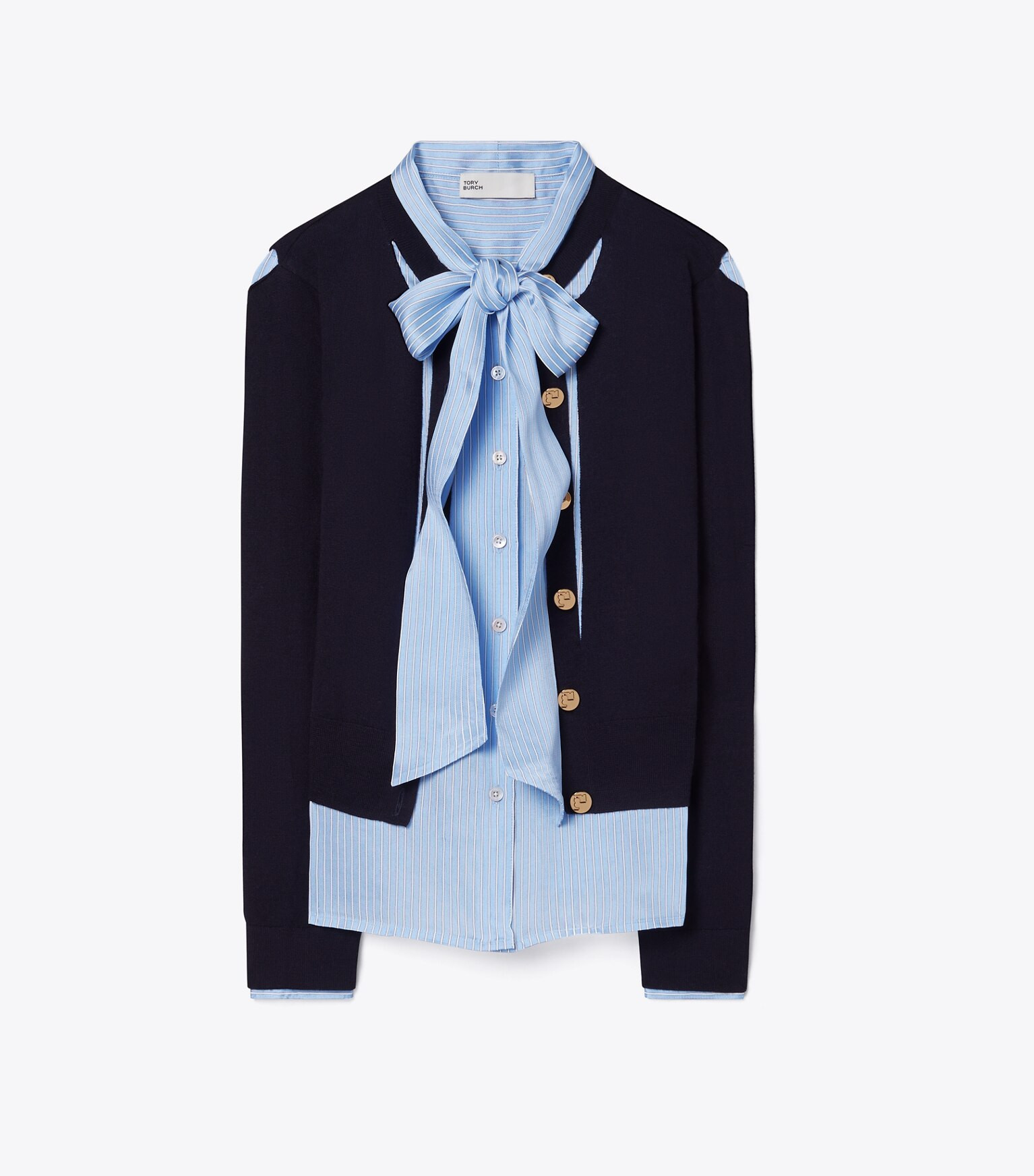 Cut-Out Cardigan: Women's Designer Sweaters | Tory Burch | Tory Burch (US)