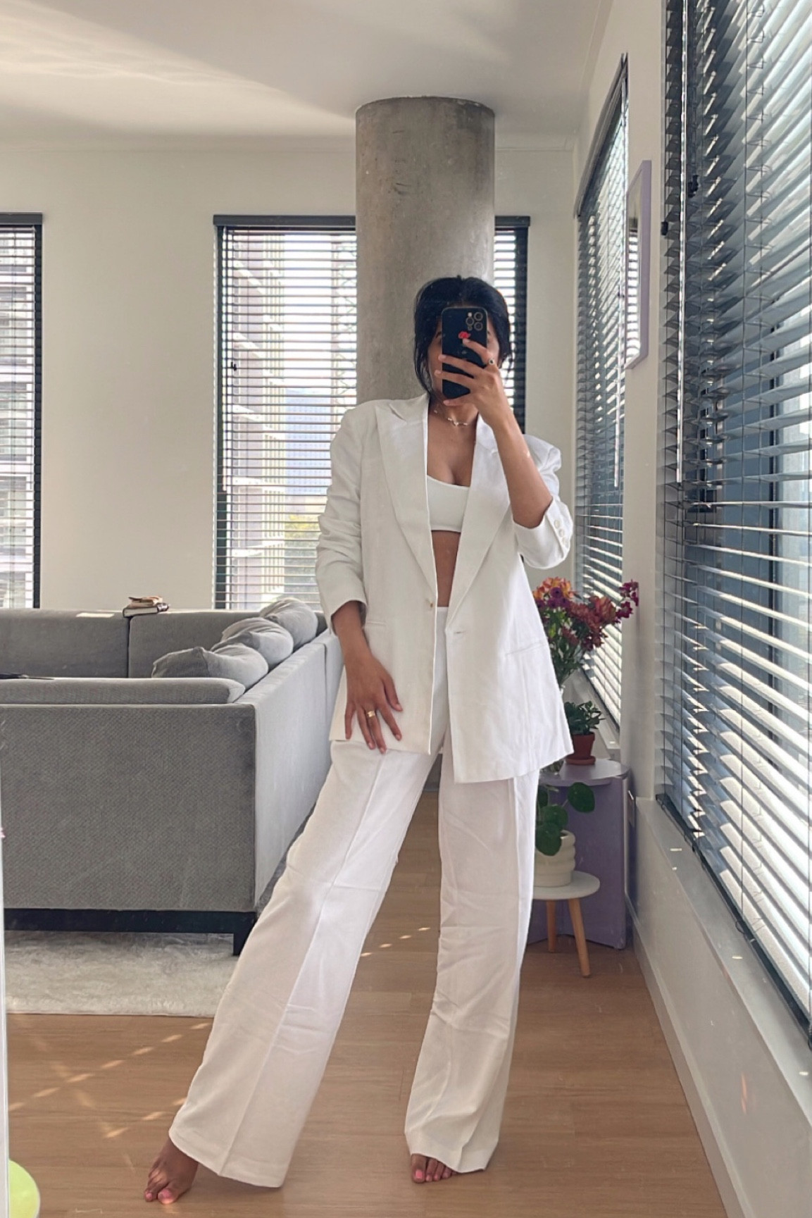 Blazer: M
Pants: S
Crop Top: S

#LTKU #LTKFind #LTKstyletip