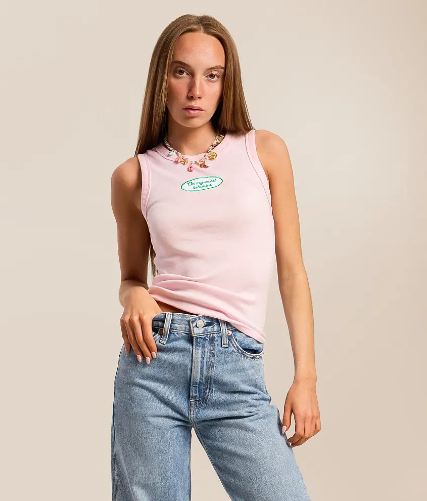 On My Worst Behavior Tank Top | Buckle