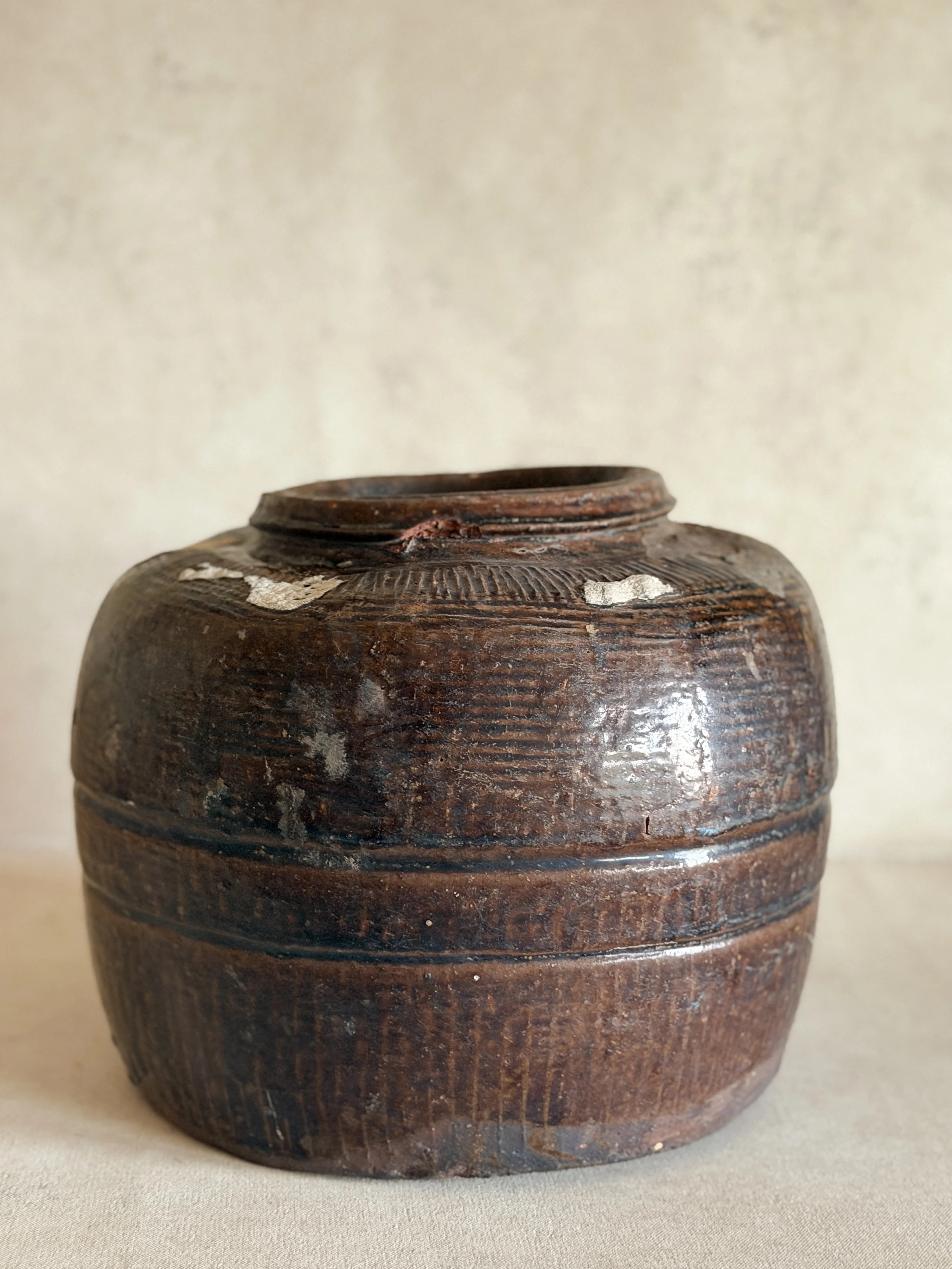 Vintage Mijiu Rice Wine Jar, Large No. 7 | Cottage and Key