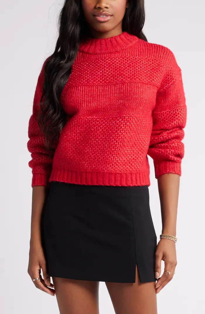 Textured Relaxed Sweater | Nordstrom