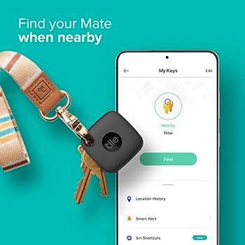 Tile Mate (2022) 3-Pack, Black. Bluetooth Tracker, Keys Finder and Item Locator for Keys, Bags an... | Amazon (US)