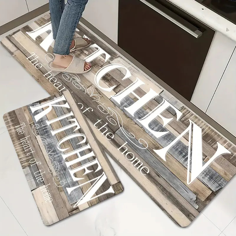 Non slip Oil proof Kitchen Mat Creative Monogram Motif Floor - Temu | Temu Affiliate Program