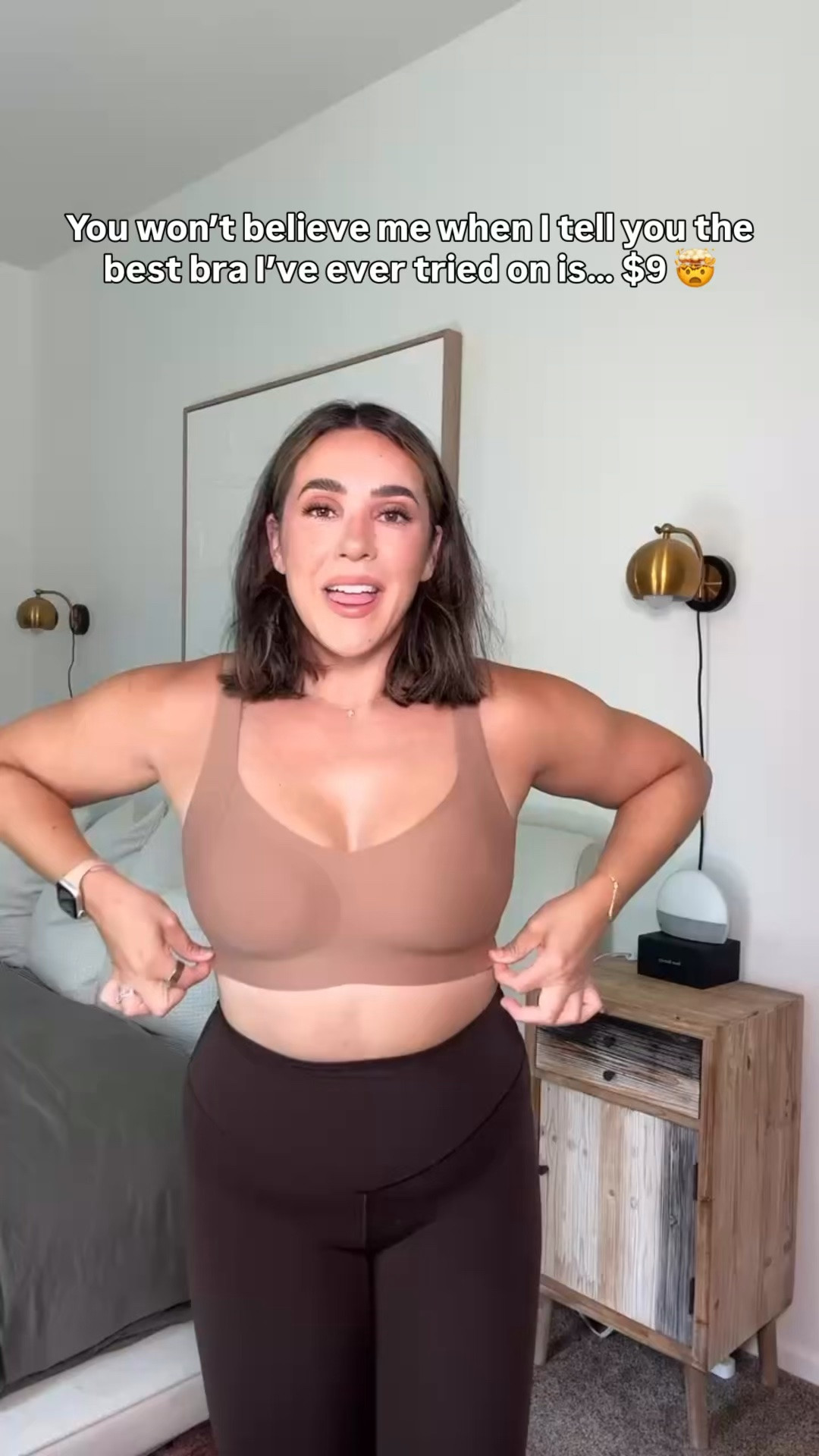 I found the dreamiest wire free bra from Amazon, it's seamless, lifts, shapes, has a wide band and prevents uniboob! It has adjustable thick straps and they don't dig! So comfy and this exact style the pads don't come out so no more searching for them in the wash! I'm a 36D and Large fits perfect!

#LTKMidsize #LTKSaleAlert #LTKootd
