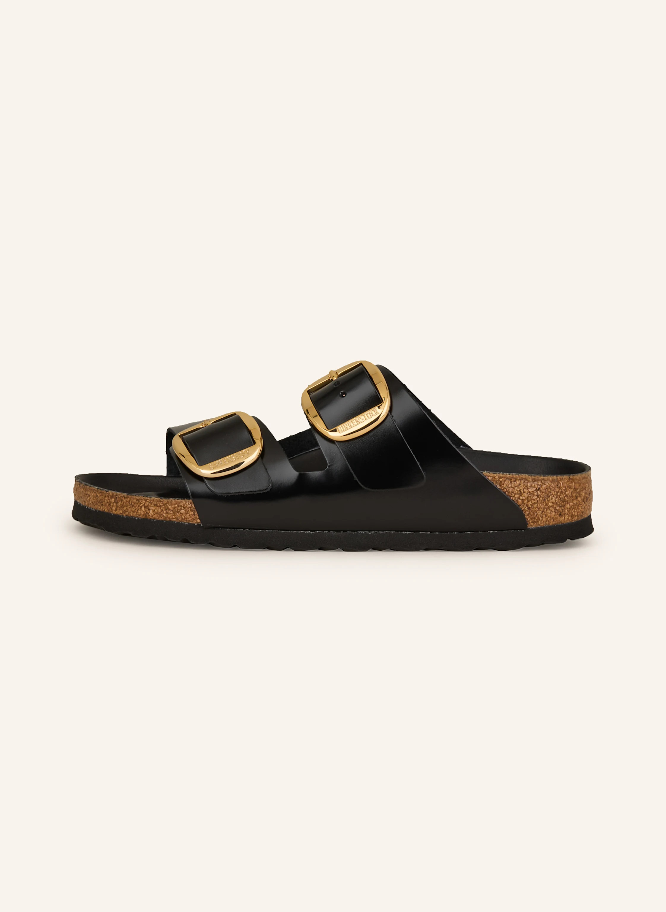 BIRKENSTOCK Pantoletten ARIZONA BIG BUCKLE LENA in schwarz | Breuninger (DACH)