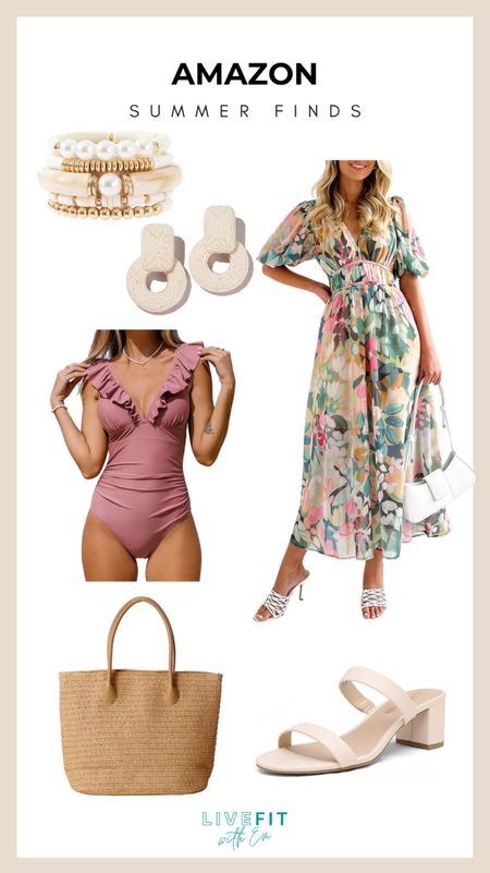 Step into summer with these fabulous finds from Amazon! From the perfect floral dress for a beach day to chic swimwear that turns heads, these selections are your go-to for making a style statement this season. Add these essentials to your wardrobe and shine all summer long!
#AmazonFashion #SummerEssentials #BeachReady #OOTD #FashionFinds

#LTKStyleTip #LTKSwim #LTKSeasonal