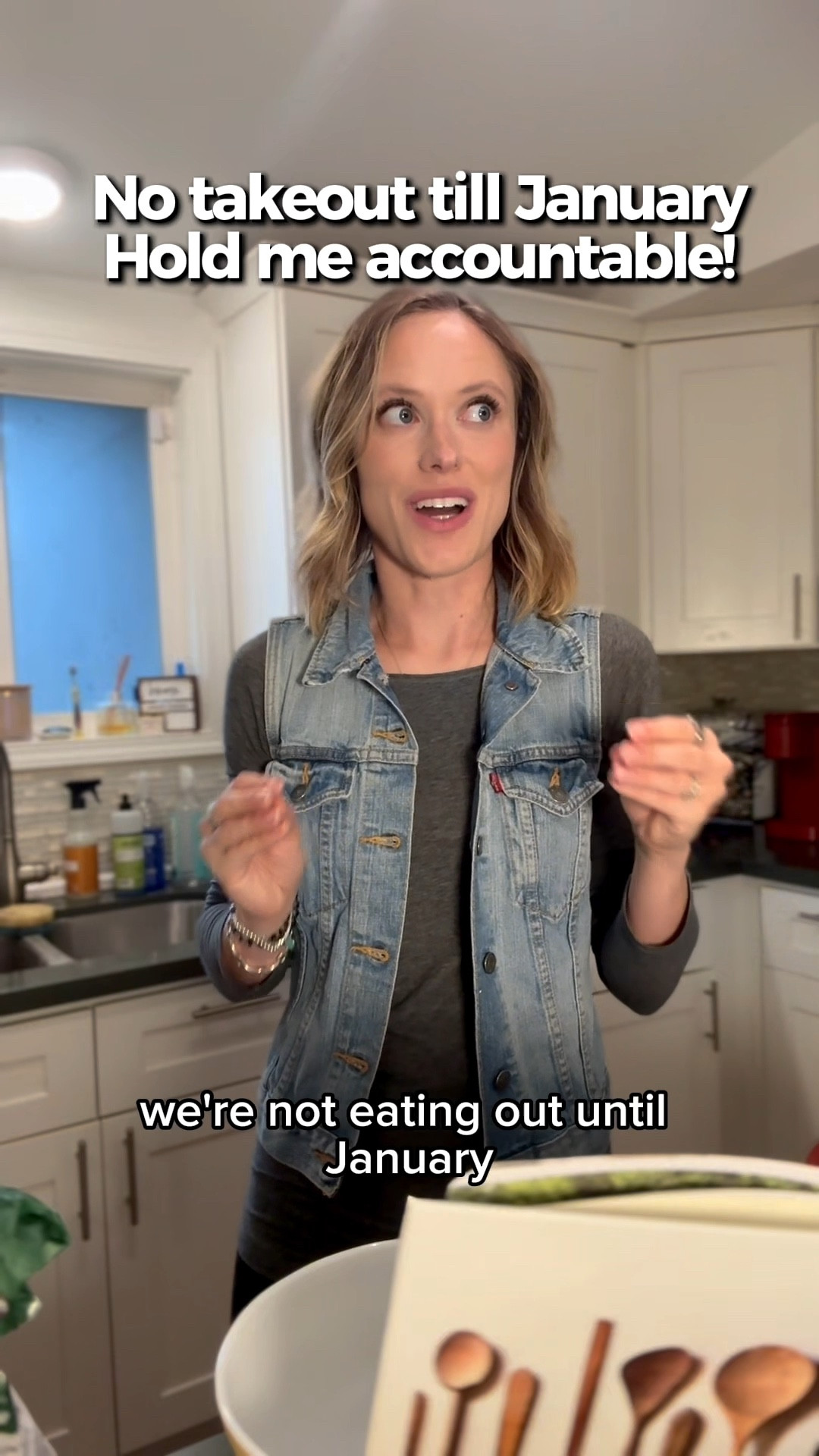 I’m going a ‘no takeout till January’ challenge and I need you to hold me accountable! I made chili and cornbread here and it was the perfect comfort meal for a cold, rainy day. The recipes are from my favorite cookbook, linked below! #ltkfood

#LTKHoliday #LTKGiftGuide