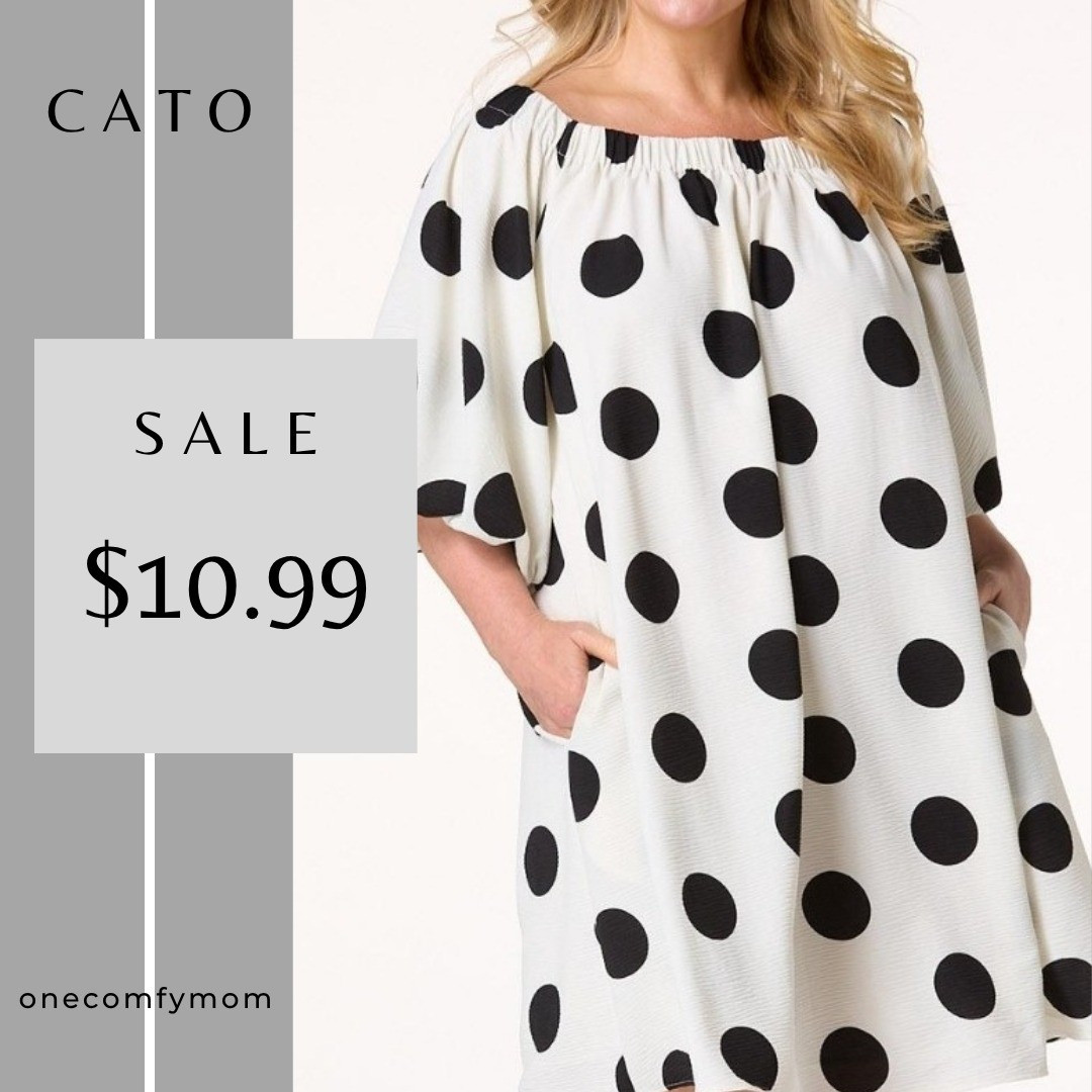 Plus Size Polka Dot Dress / $10.99

#LTKSaleAlert #LTKPlusSize #LTKFindsUnder50