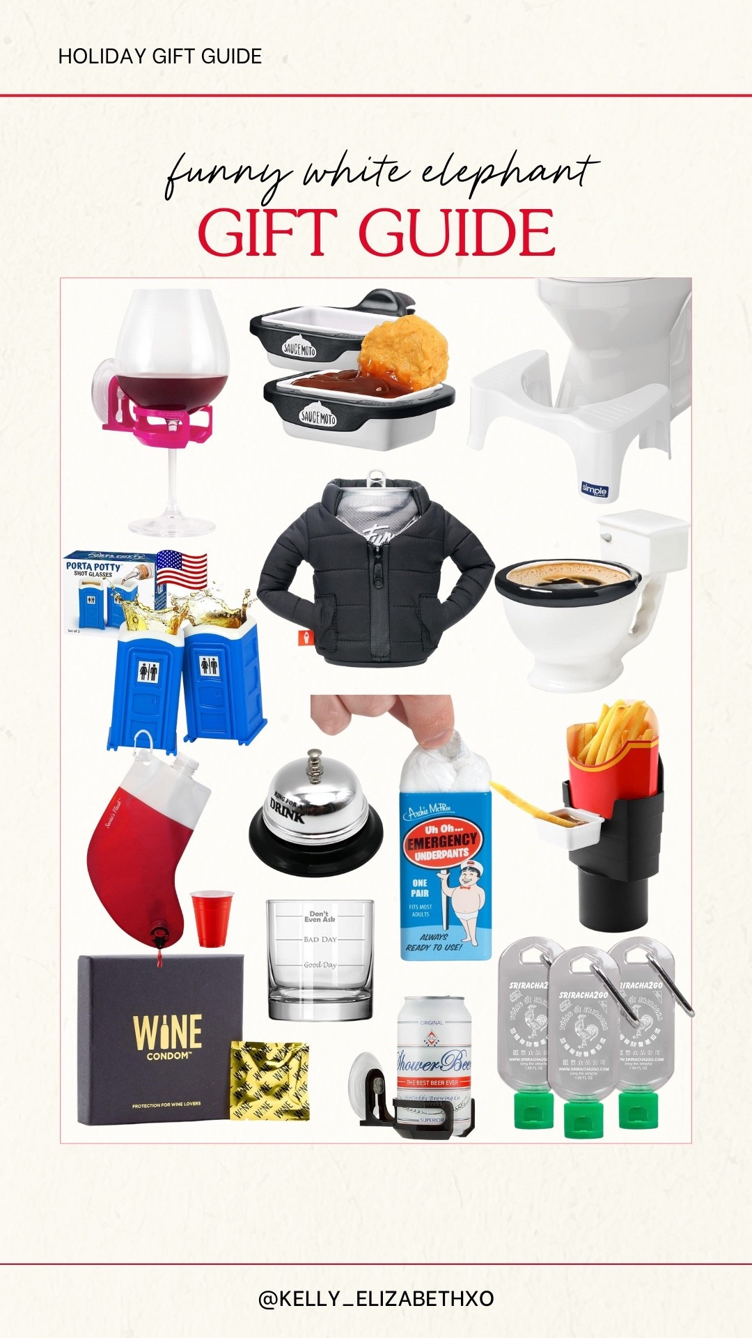 Holiday Gift Guide: funny white elephant gift ideas 

#LTKHoliday #LTKGiftGuide #LTKFindsUnder50