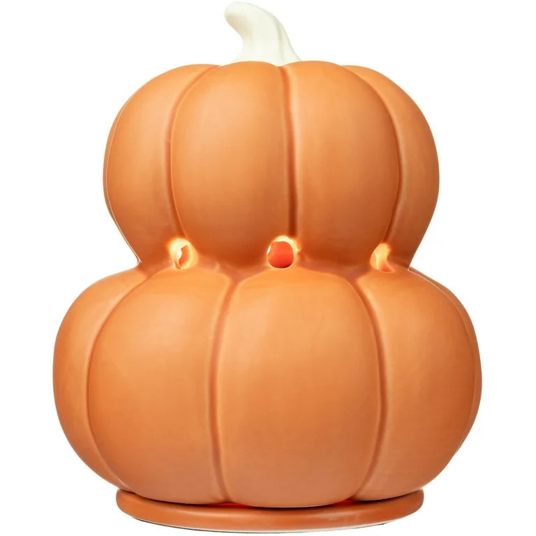 Better Homes & Gardens Double Orange Pumpkins Full Size Wax Warmer | Walmart (US)