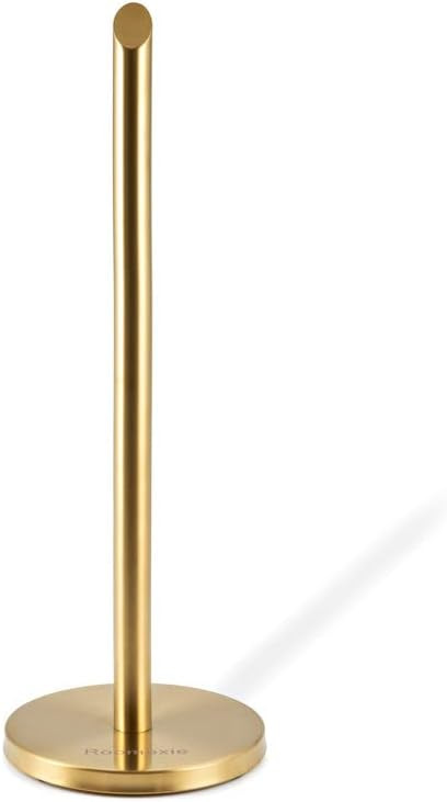 ROOMOXIE Free Standing Toilet Paper Roll Holder Stand with Storage for 4 Rolls of Toilet Tissue -... | Amazon (US)