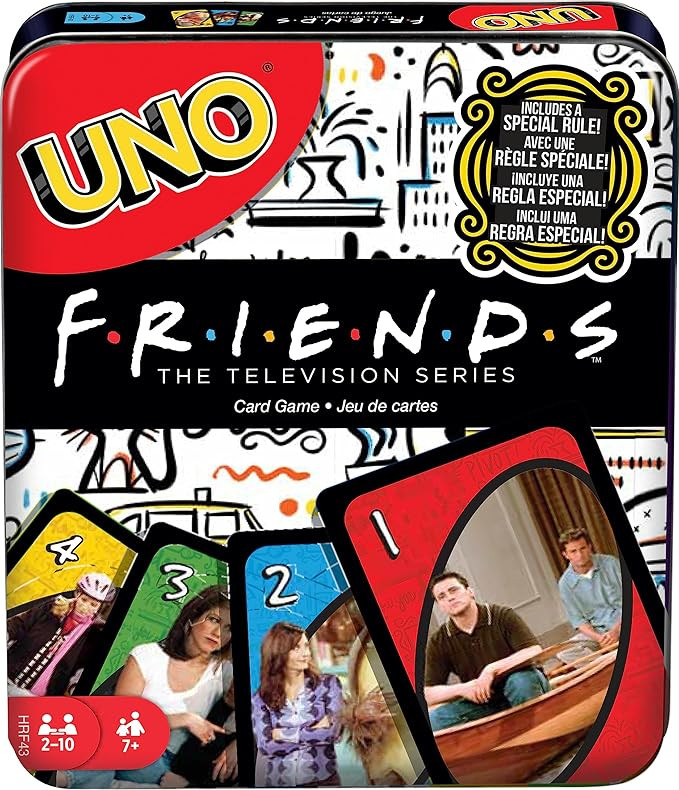 Mattel Games UNO Friends Card Game in Storage Tin, Collectibles Inspired by the TV Series (Amazon... | Amazon (US)