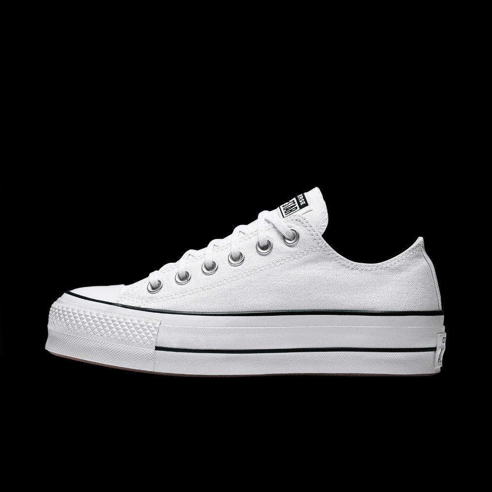 Converse Chuck Taylor All Star Lift Low Top Women's Shoe Size 10 (White) | Converse (US)
