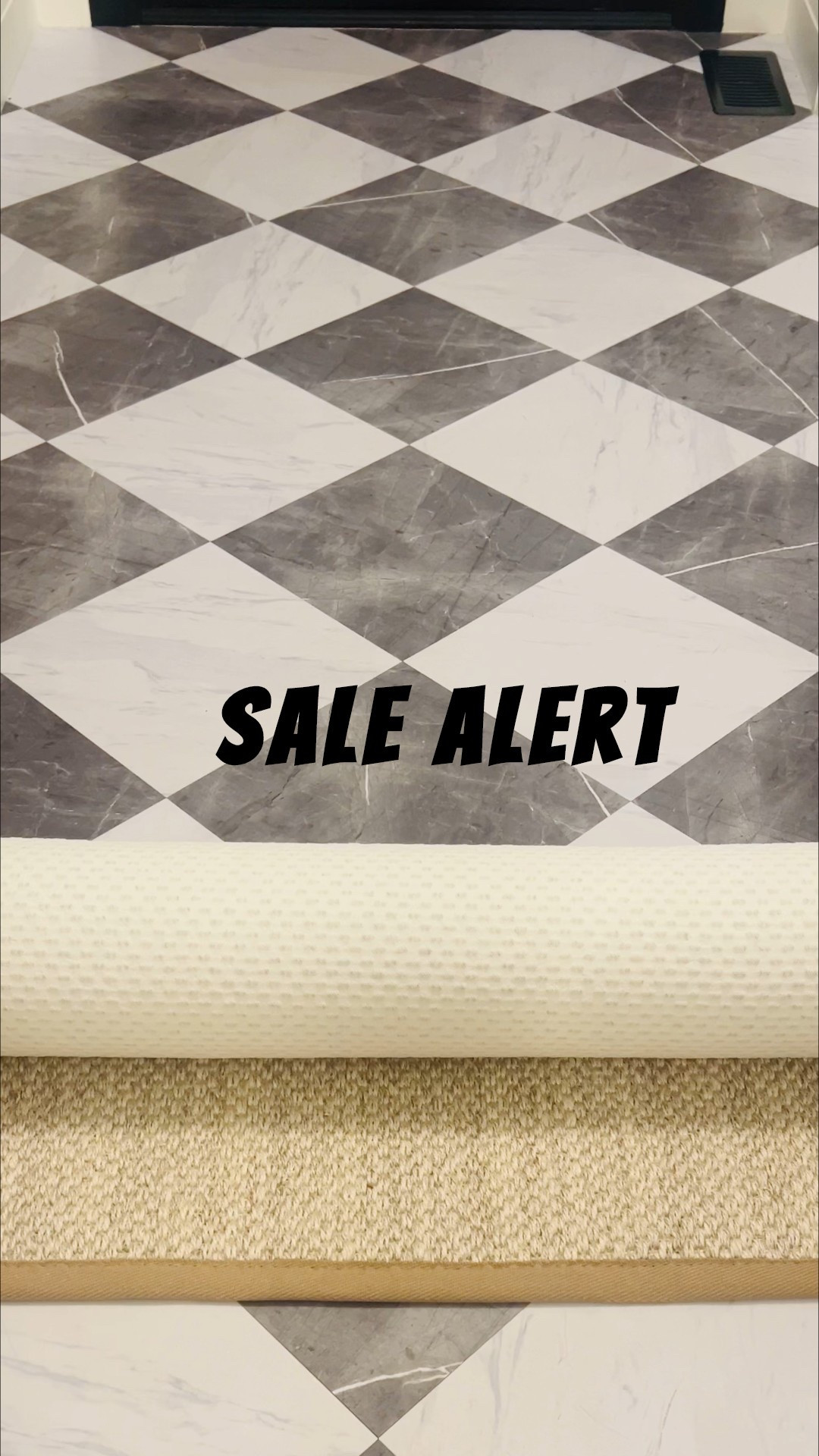 Sale alert!! Both the peel-and-stick tiles and the jute rug are on sale at @wayfaircanada

#ltkxwayday #wayfaircahome #cybermonday #blackfriday #arearug #ltkfindsunder100 #ltksalealert #entryway #homerefresh #juterug #runner
#ltkcyberweek 

#LTKcanada #LTKhome #LTKsale