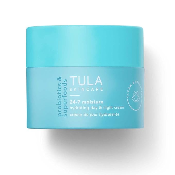 TULA Skin Care 24-7 Hydrating Day & Night Cream - Anti-Aging Moisturizer for Face, Contains Water... | Amazon (US)