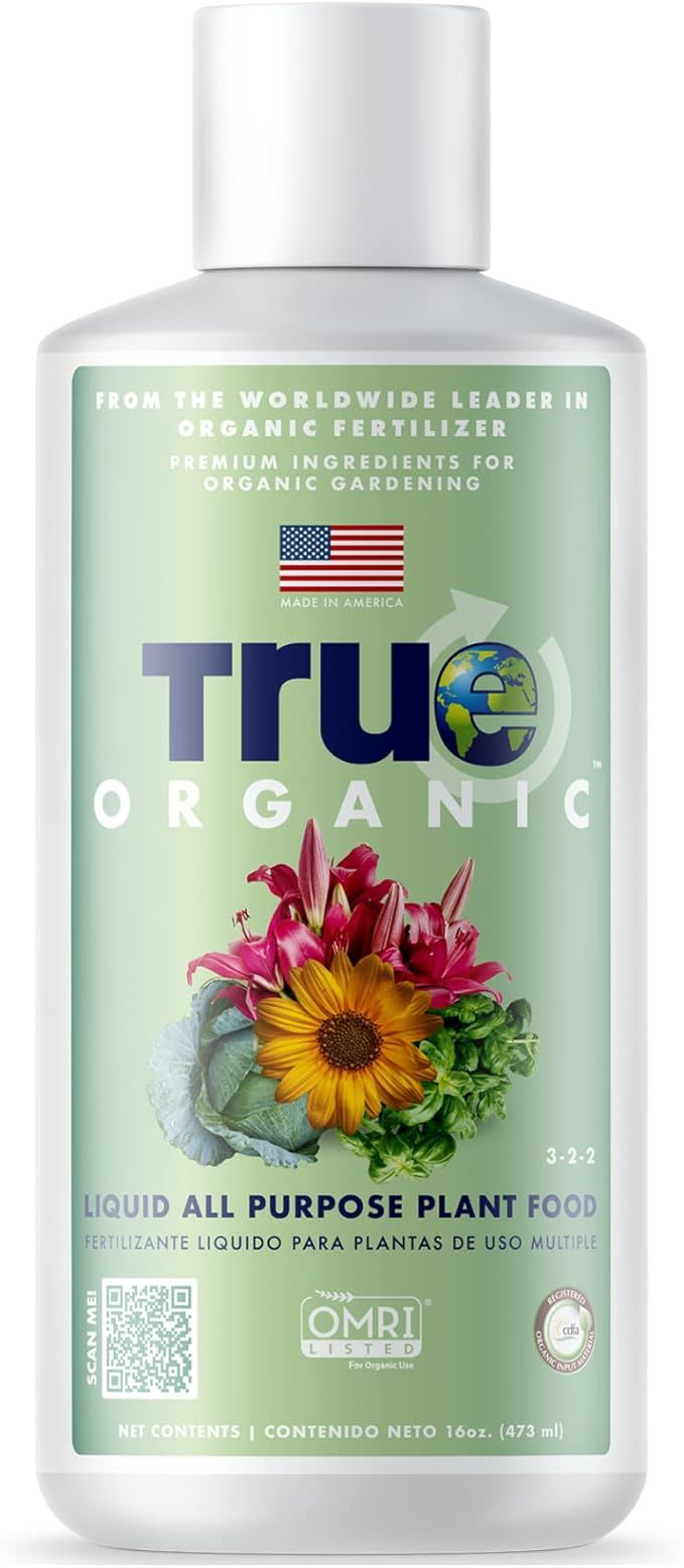 True Organic All Purpose Liquid Plant Food - Liquid Fertilizer 16oz - CDFA, OMRI Listed for Organ... | Amazon (US)