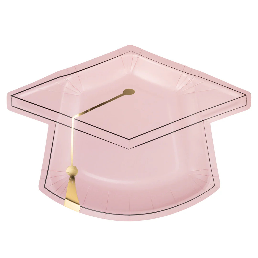 Pink Cap Shaped Plate | My Mind's Eye