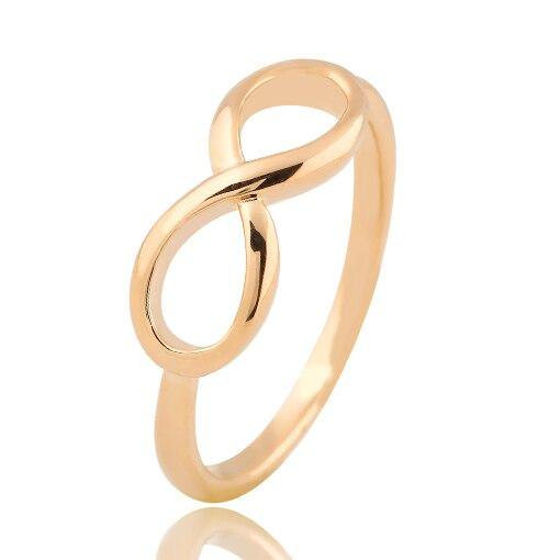 Hot Sale New Cross infinity Ring Women's Fashion Gold Color Statement jewelry Banquet Party Acces... | Walmart (US)