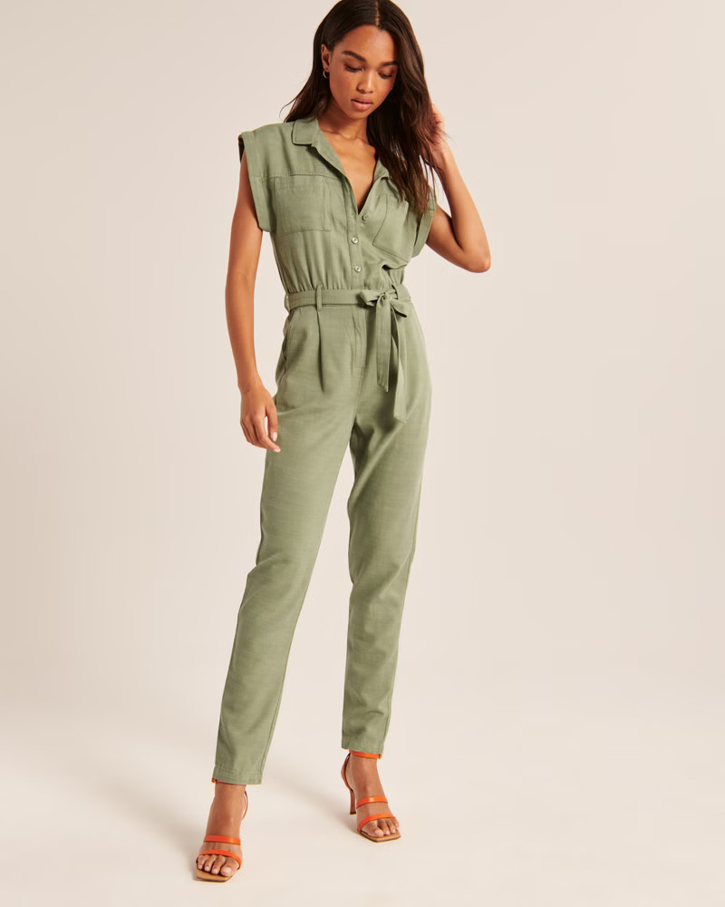 Women's Utility Jumpsuit | Women's Dresses & Jumpsuits | Abercrombie.com | Abercrombie & Fitch (US)