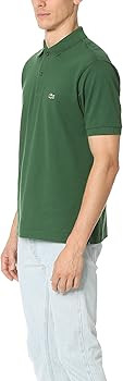 Lacoste Mens Short Sleeve Classic Chine L.12.12 Polo Shirt Core | Amazon (US)