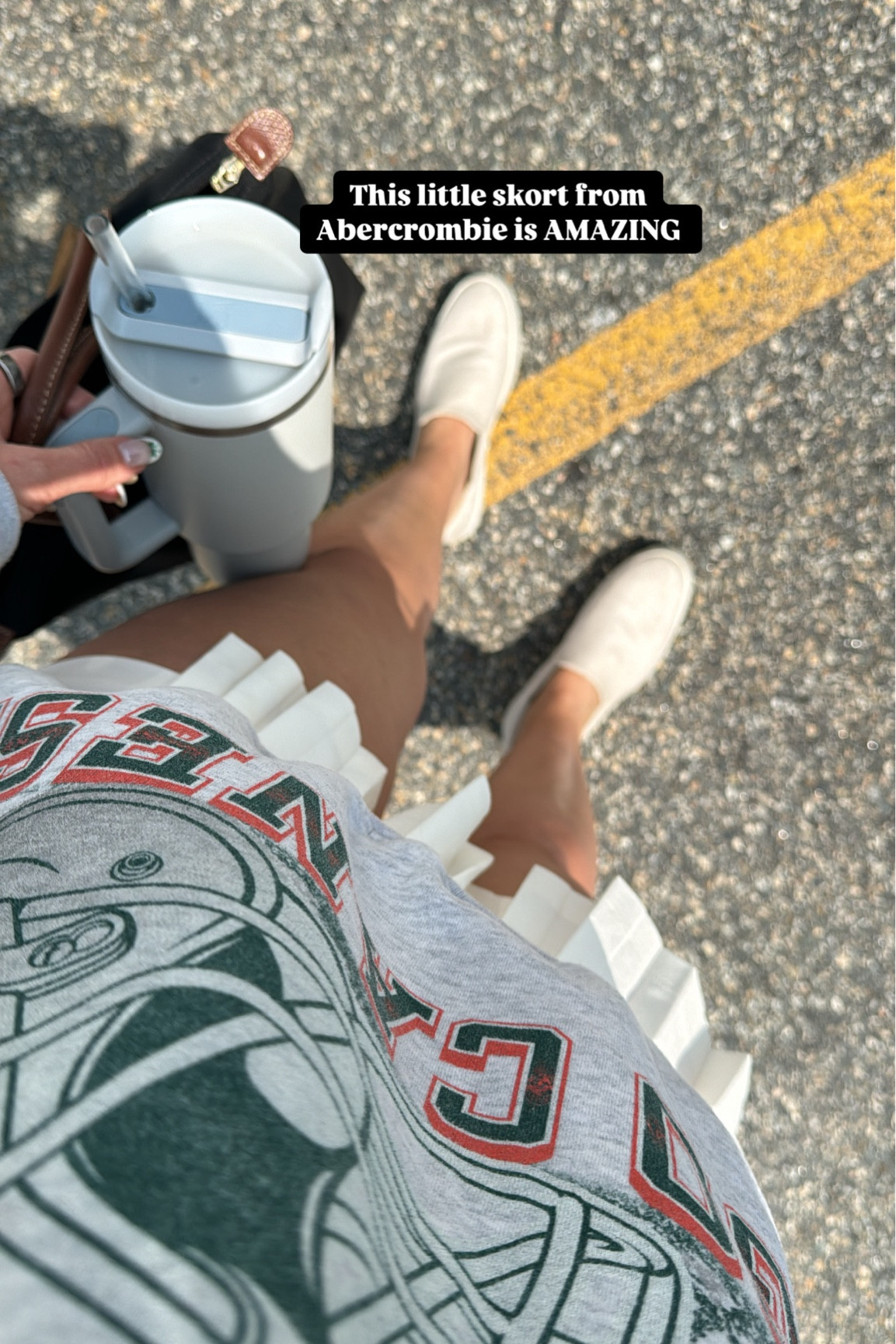 Love love this pleated skort from Abercrombie #skort #abercrombie #summerfashion #fallfashion 

#LTKStyleTip #LTKSeasonal