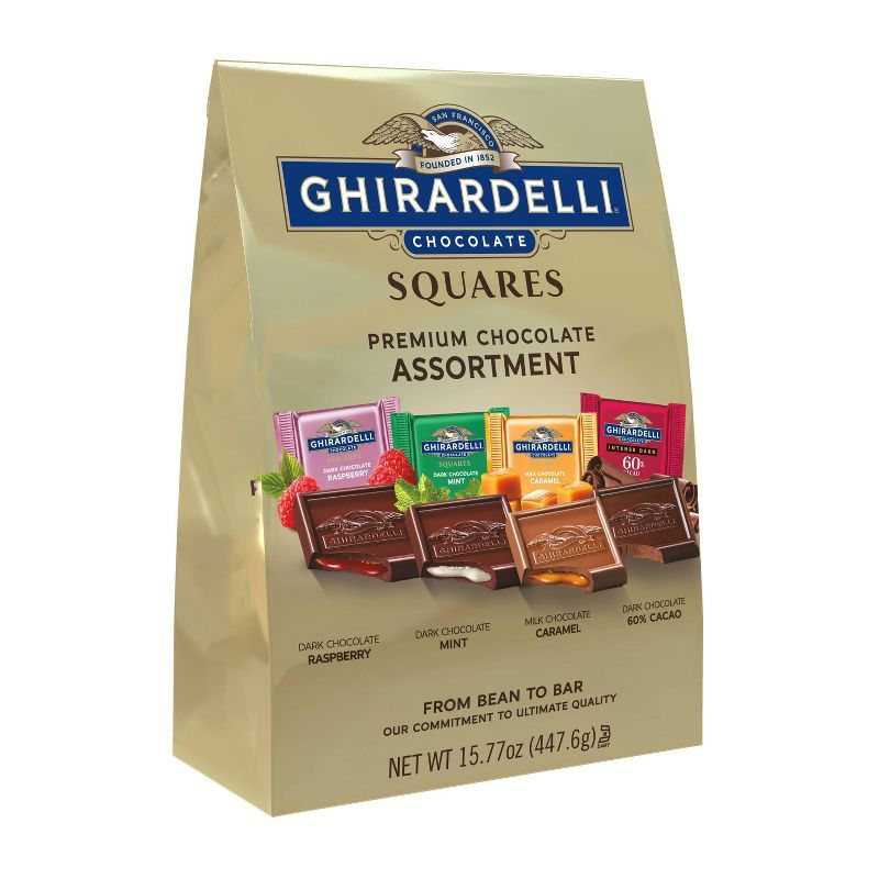 Ghirardelli Premium Assortment Chocolate Squares - 15.77oz | Target