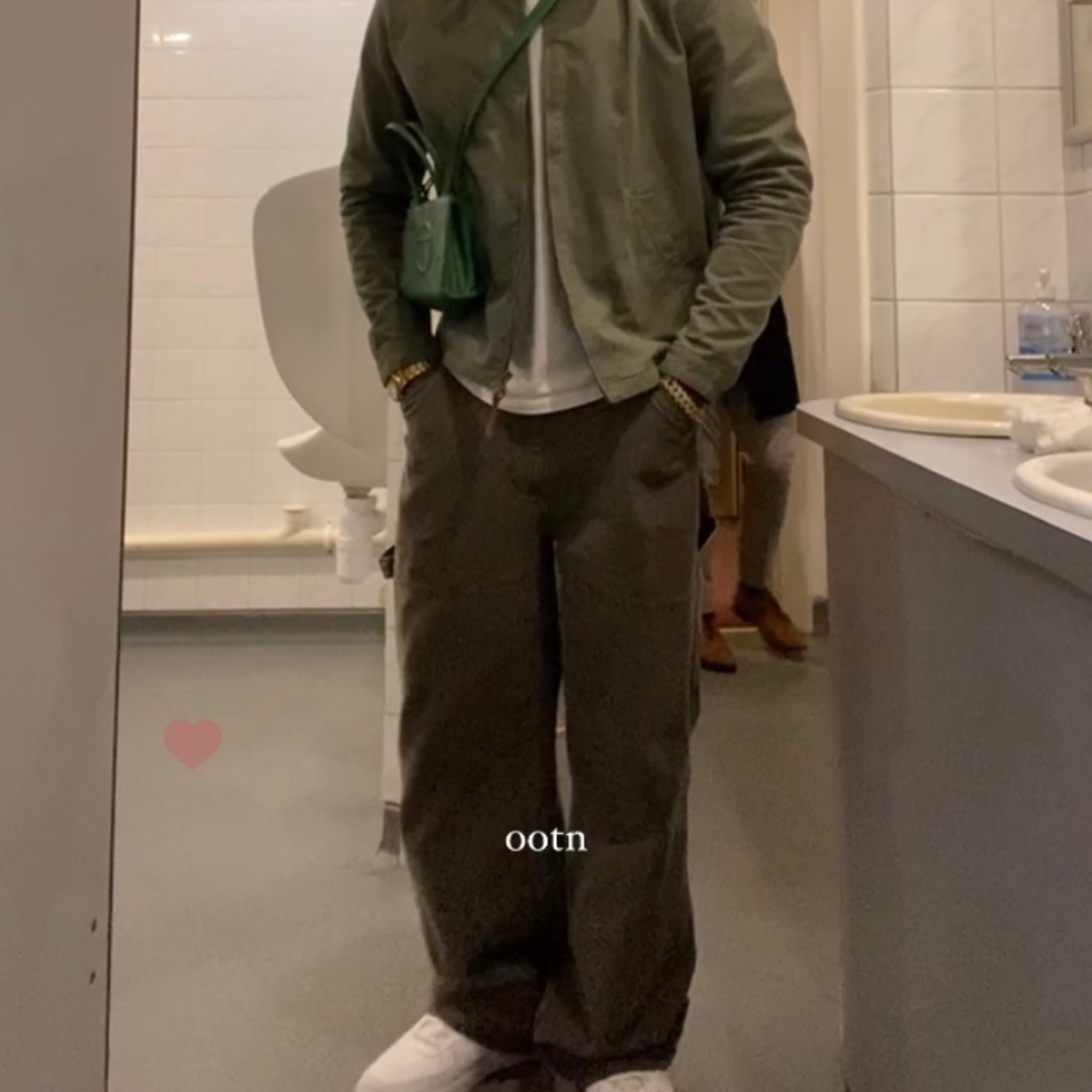 khaki on khaki from superdry ft. white nike air force 1 & green telfar bag

#LTKfit #LTKstyletip #LTKmens