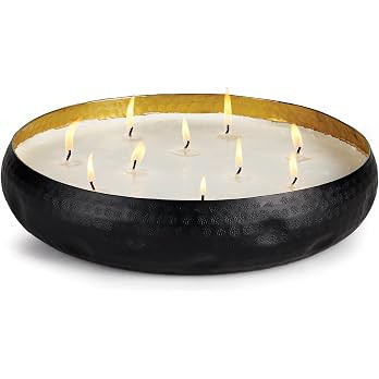 Napa Home & Garden Oudh Noir 10-Wick Candle Tray Black | Amazon (US)