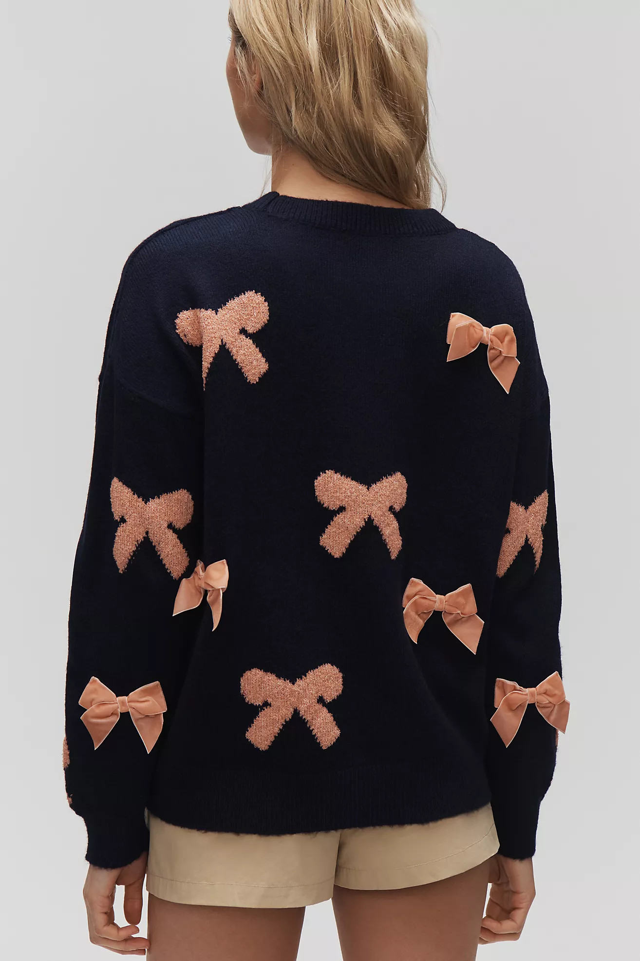 Maeve 3D Bow Sweater | Anthropologie (US)