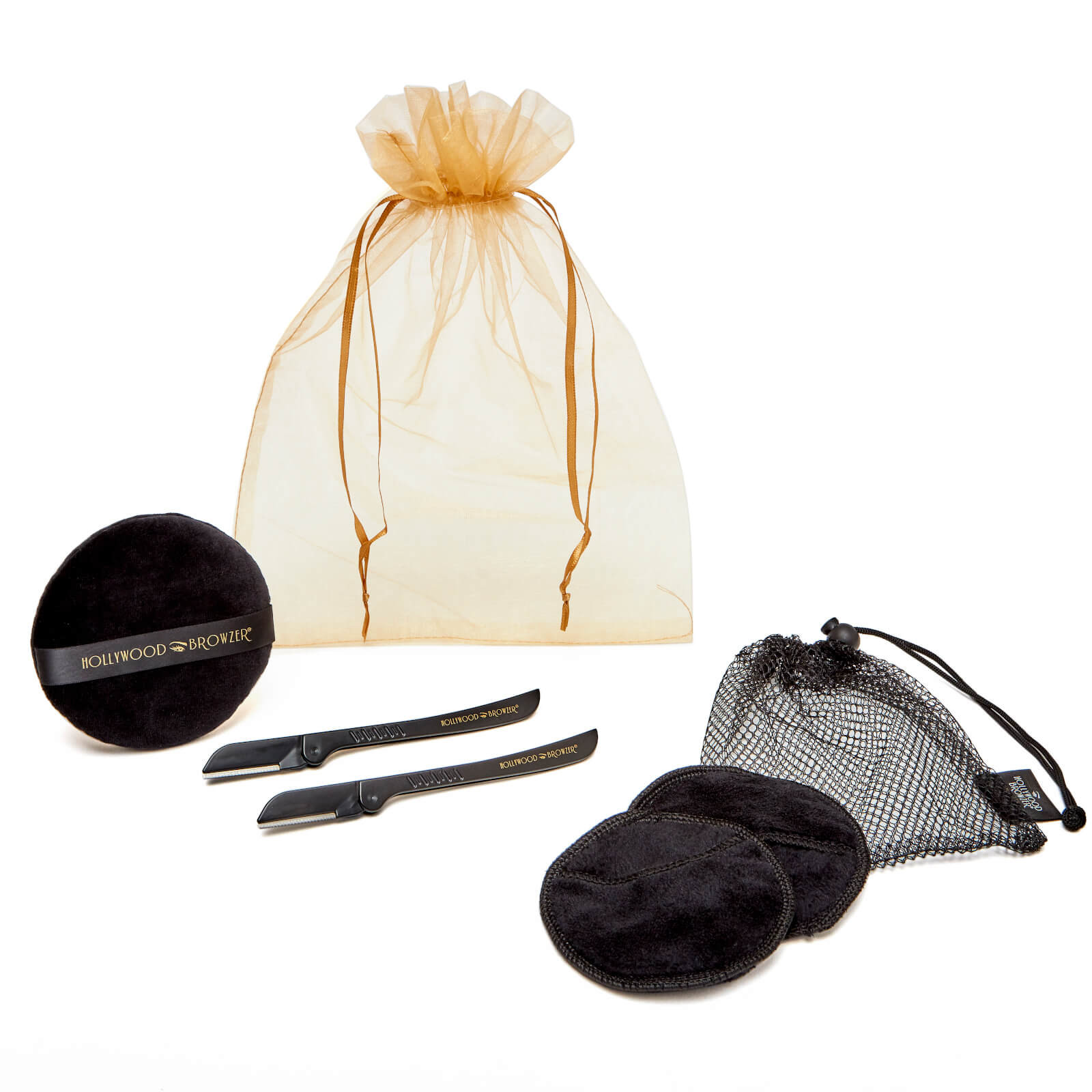 Hollywood Browzer Dermaplaning Facial Kit Duo - Black (Worth £30.85) | Look Fantastic (UK)