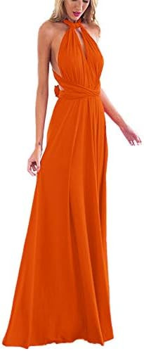 Women Transformer Hi Low Evening Long Prom Dress Halter Convertible Multi Way Spaghetti Strap Wed... | Amazon (US)