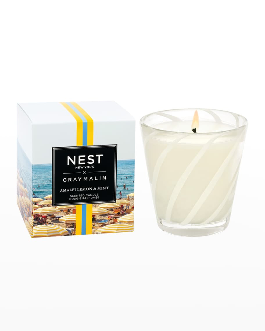 NEST New York x Gray Malin 8.1 oz. Amalfi Lemon & Mint Classic Candle | Neiman Marcus