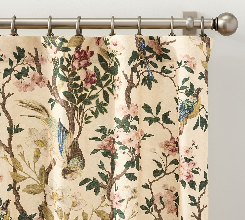 Nola Print Curtain | Pottery Barn (US)