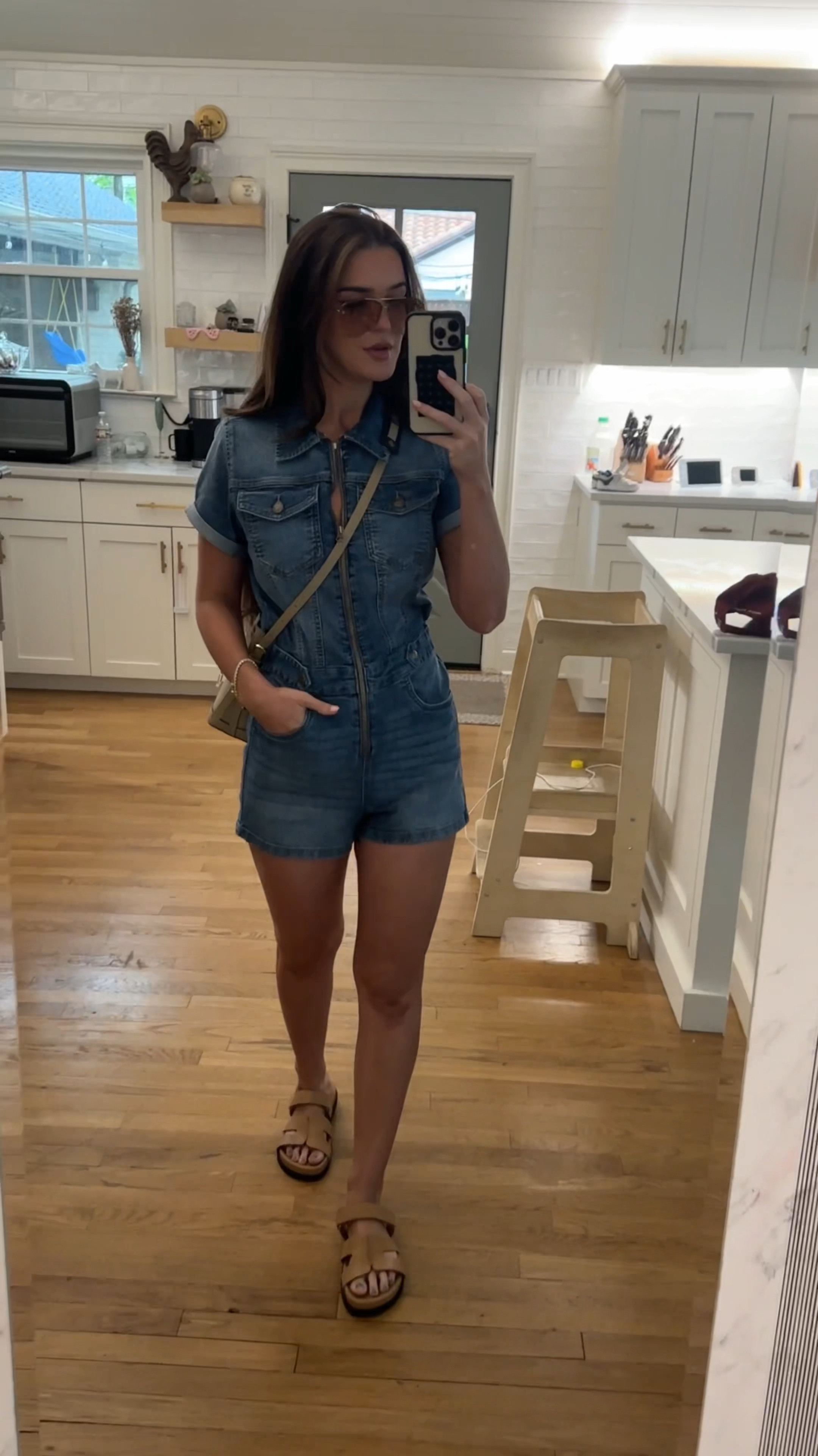 $24 romper 😱 ootd for this Saturday!  I’m wearing a size small! I’m 5’6 with a very long torso- this fits perfect! 

#LTKVideo #LTKfindsunder50 #LTKstyletip