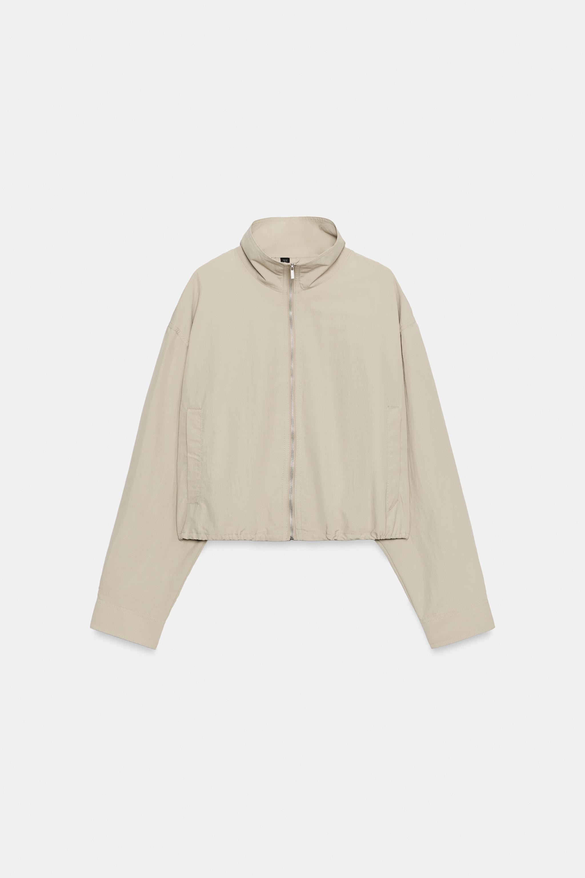 TECHNICAL FABRIC JACKET | Zara US