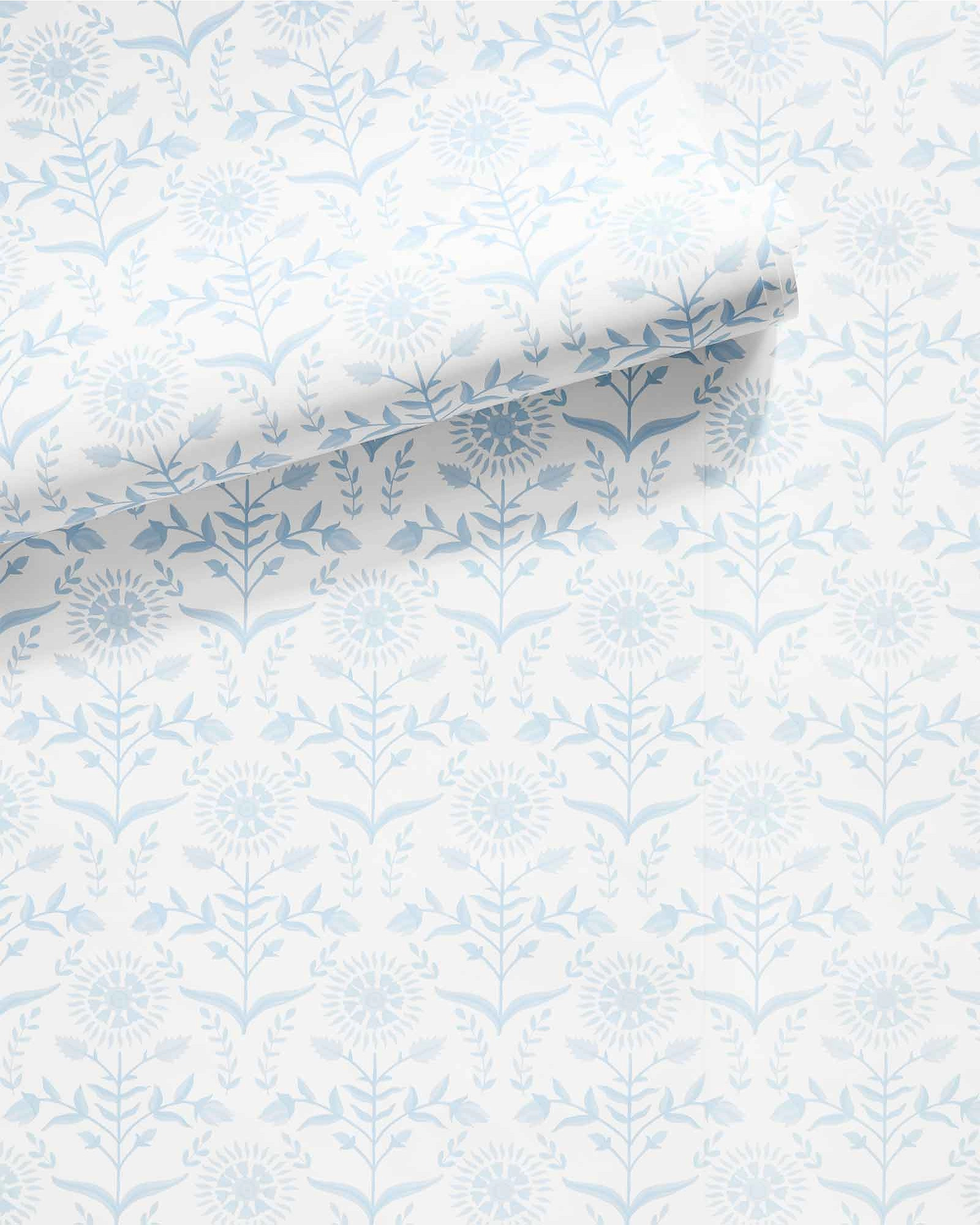 Sunflower Wallpaper - Hydrangea | Serena and Lily