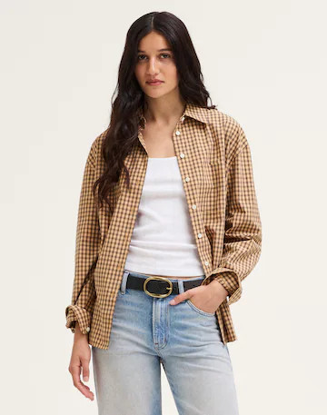 The Easy Shirt in Poplin | Madewell