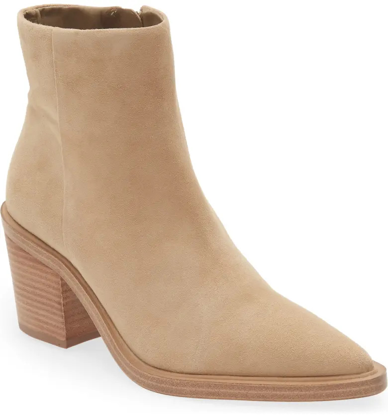 Rinvalla Pointed Toe Leather Bootie | Nordstrom