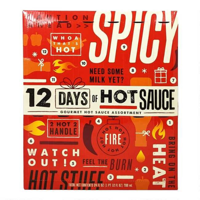 12 Days of Hot Sauce Variety Gift Set | World Market