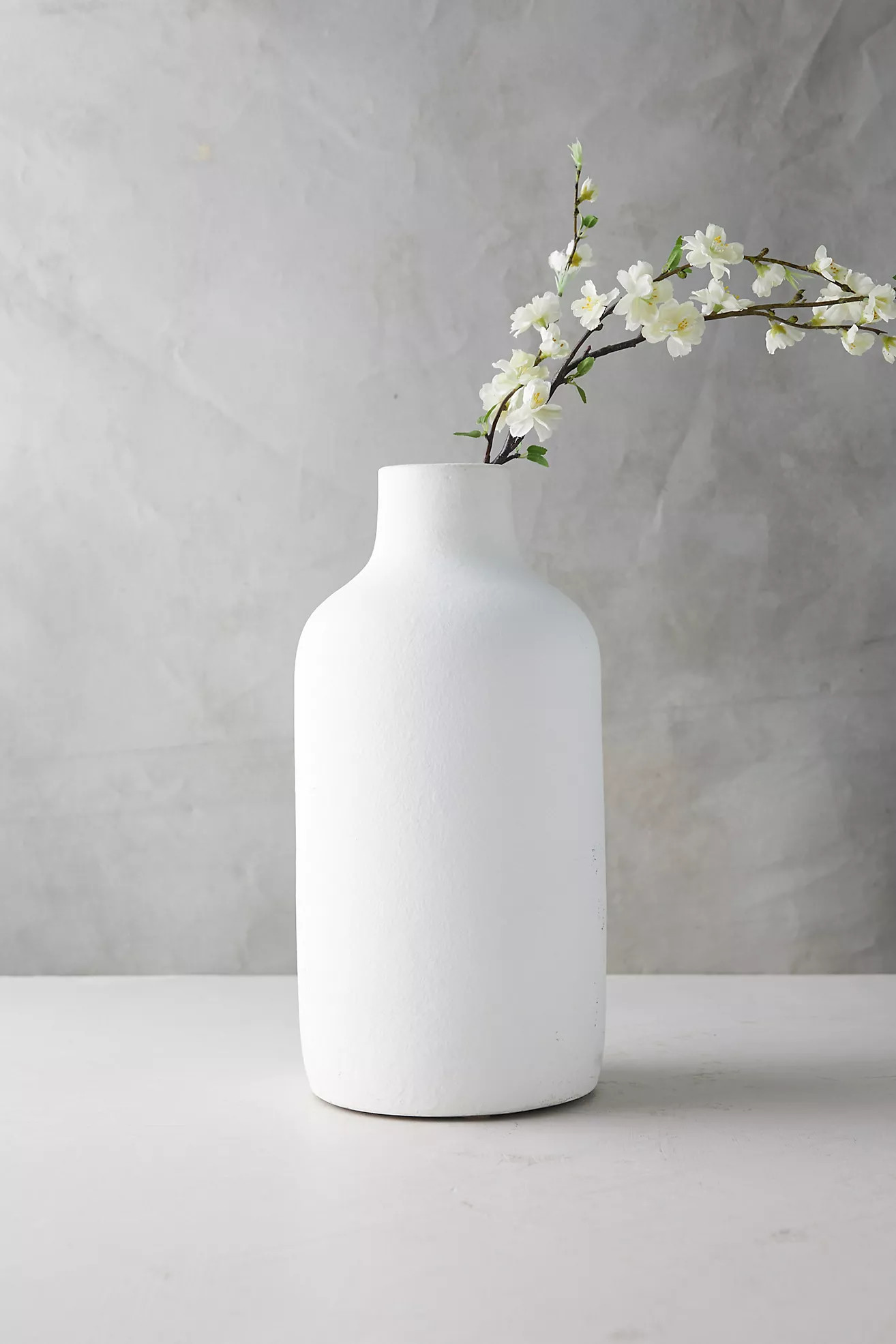 Matte Terracotta Vase, Wide Mouth | Anthropologie (US)