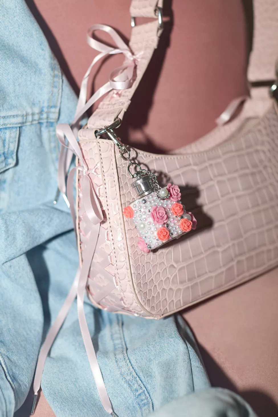 Mini Flask Keychain | Urban Outfitters (US and RoW)