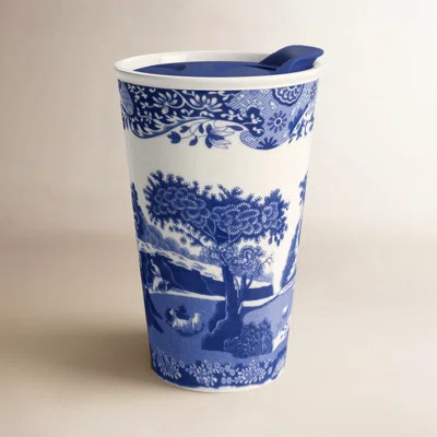 Spode Blue Italian Travel Mug | Wayfair North America