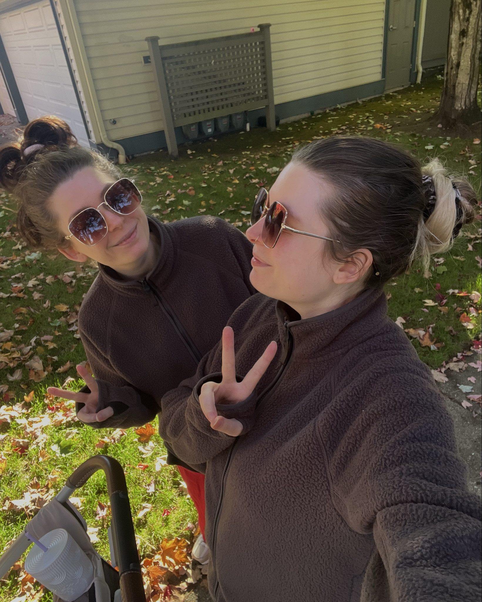 coziest fall jacket for outdoor walks 🤎🍂✨ we got medium! super roomy & cozy. 

#LTKfitness #LTKcanada #LTKfall