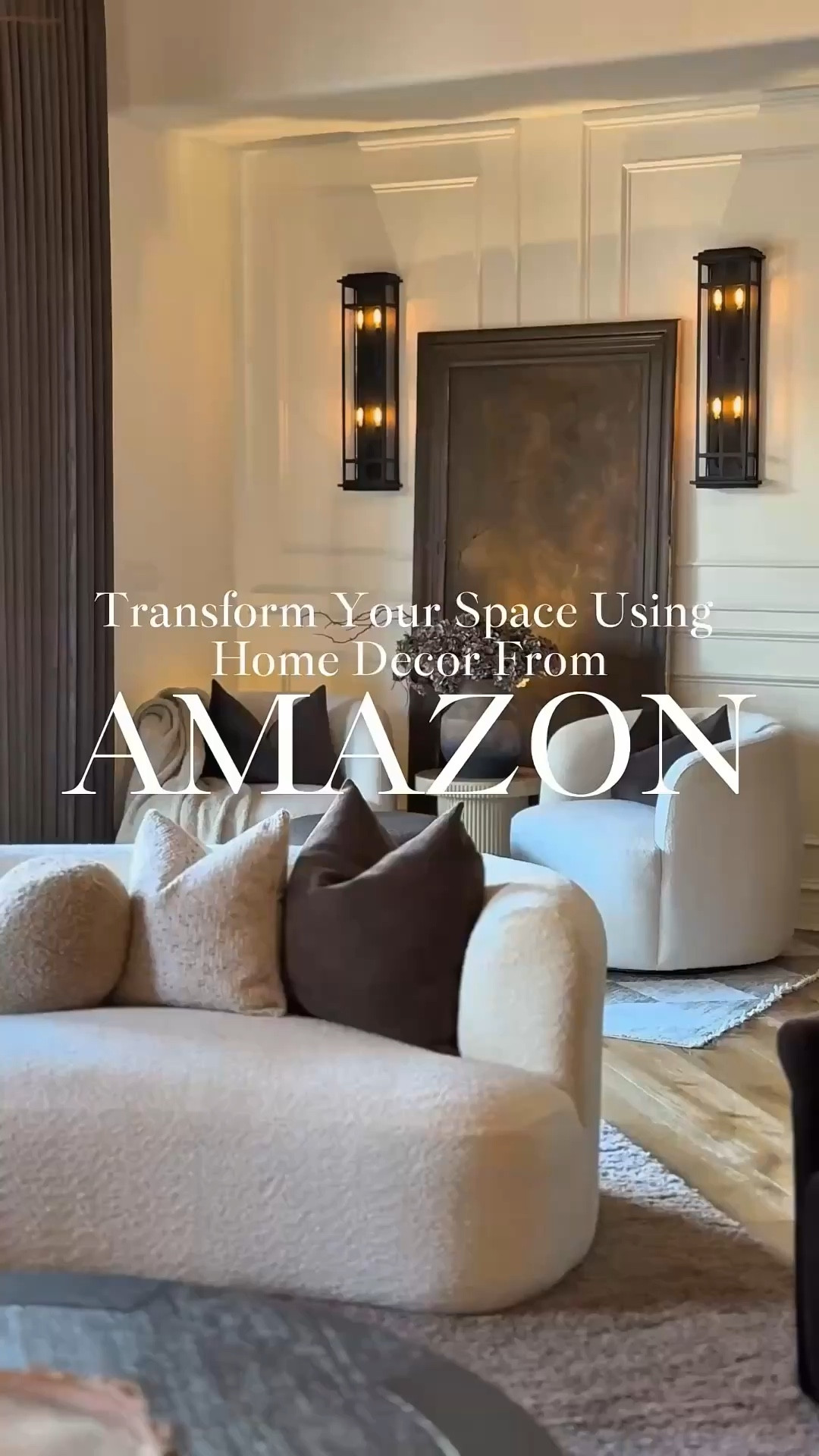 A little throwback to when I used Amazon to transform my space. 
Transform your space with beautiful, budget-friendly home decor from Amazon! I’ve rounded up my favorite wall sconces, flameless candles, and stylish decor finds for the kitchen and bedroom. All easy Amazon finds you can shop in one place. These timeless pieces are perfect for creating a cozy, elevated home, and I know you’ll love them just as much as I do 🥰


#amazondiscoveries #homeessentials #neutralrug #wallsconces #bedroominspo #kitchendecor #livingroomchic #amazongems #homedecorfinds #ltkhome


#LTKFindsUnder100 #LTKHome #LTKGiftGuide