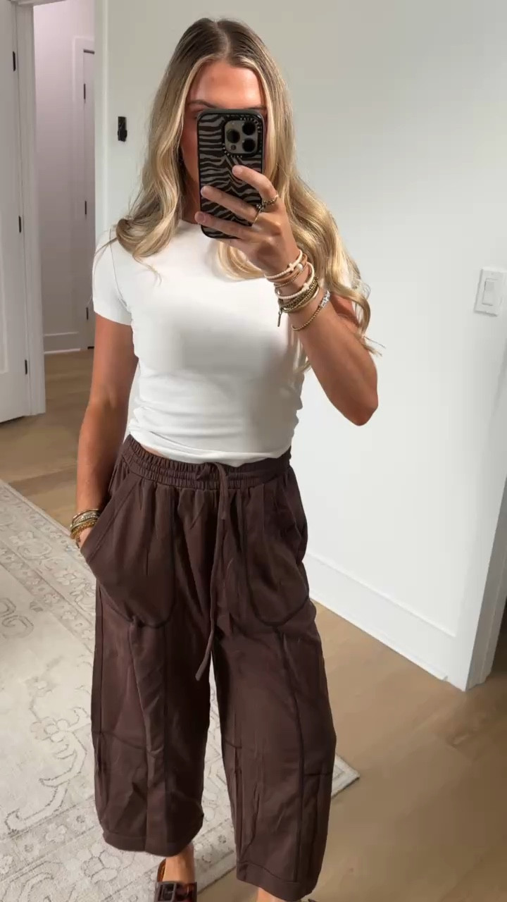 Amazon size small Womens Cropped Wide Leg Pants Drawstring Elastic High Waist Sweatpants with Pockets

#LTKootd #LTKSaleAlert #LTKdayinmylife