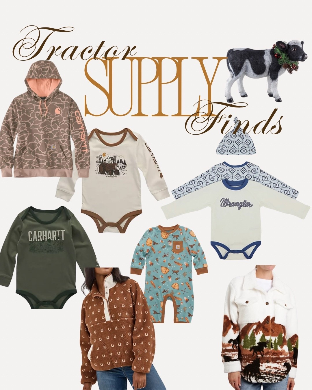 Western winter finds at tractor supply🐮🐴🎄

#LTKSeasonal #LTKHome #LTKBaby