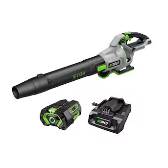 EGO POWER+ 56-volt 670-CFM 180-MPH Battery Handheld Leaf Blower 4.0 Ah | Lowe's