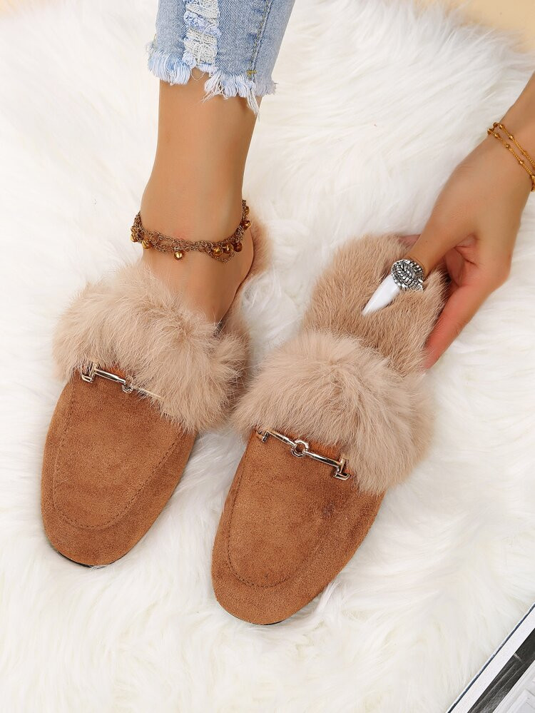 Horsebit Decor Loafer Mules | SHEIN