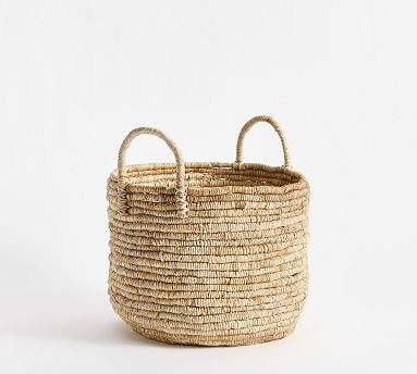 Small Tote Basket - 14"W x 15"H | Pottery Barn (US)